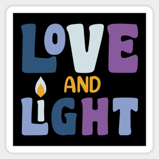 LOVE AND LIGHT Sticker